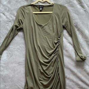 Free Press Long-Sleeve Body Con Dress